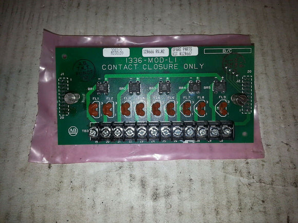 SPARE PARTS KIT 1206673083-3 M100109 120666 RV.02 1336-MOD-LI CONTACT CLOSURE