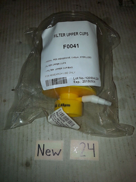 FILTER UPPER CUPS F0041 120504-228 1000ML PES MEMBRANE, 0.45uM,STERILIZED