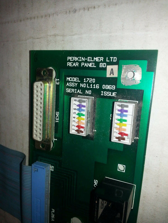 PERKIN ELMER REAR PANEL 1720 L116 0869 A
