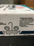 JB INDUSTRIES  Gauge 4-Valve Aluminum Charging And Testing Manifold