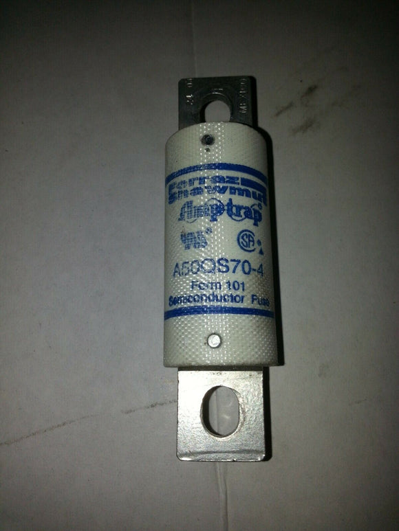 AMPTRAP A50qS70-4 FORM 101 70A 500VAC 200KA IR 150C MAXIMUM