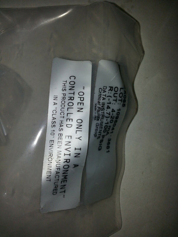 DATA INSTRUMENTS CX065 4-20MA (-14.7)-100 PSIG