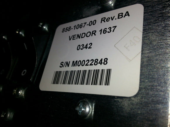 LTX FUSION POWER SUPPLY ENCLOSURE 858-1067-00 8520024-00 REV A SAN