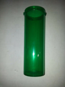 TALL 6 1/2" 60-DR .. NO LID, GREEN .. AS IN PICTURE ..20/LOT
