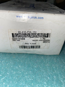 Swagelok SS-810-F16-150, 1" Class 150 Flange, 1/2" Swagelok Tube Fitting, 316SS