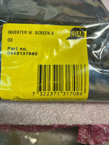 ESAB Welding 0449137880 Inverter W. Screen B New Factory Sealed