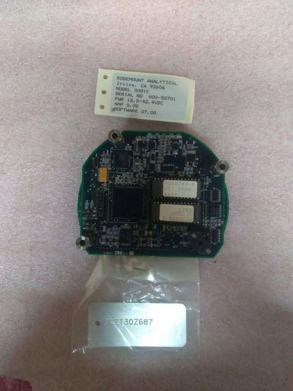 Rosemount 3081C Two Wire Conductivity Transmitter 4-20 mA 33437-00 Rev. G 23641