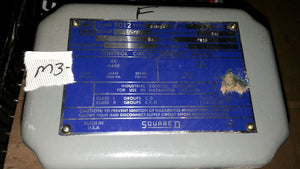 NNB SQUARE D9012 GAR 24 1.5-75 PSI