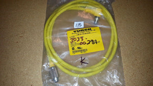 NNB TURCK RKG 4T-2-WSE 4T/S600 MOLDED CORDSET U5317-133