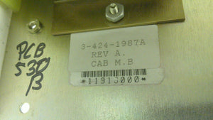 Cincinnati Acramatic 950, A950 Hard drive 3-424-1978A REV A 3-531-4435A