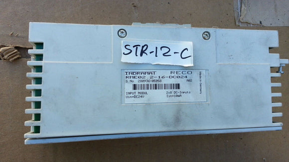 INDRAMAT INPUT MODULE RME02.2-16-DC024