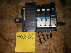 FM X88M-ED-126W Solid Manifold 4 POSITION WITH VALVES AS IN PICTURE