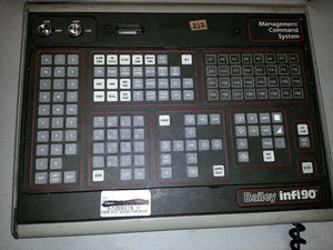 BAILEY INFI90 KEYBOARD ASSEMBLY OPERATORS EMK1 6636166A2