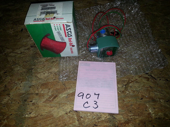 NIB X8320G200J15177 ASCO SOLENOID VALVE