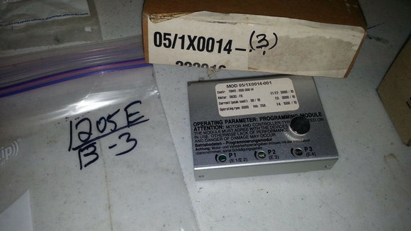 NIB INDRAMAT 05/1X0014-001 PROGRAMMING MODULE CONTROLLER