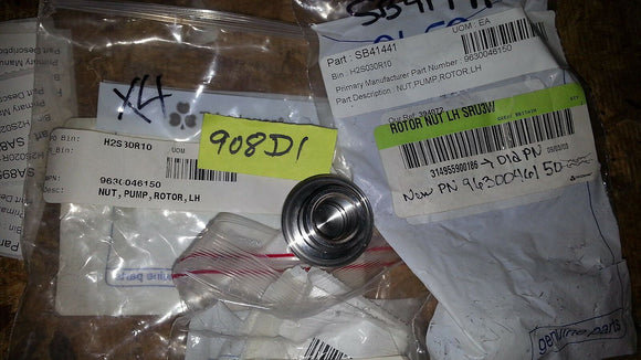 NEW TRI-CLOVER 9630046150 LH NUT ROTOR