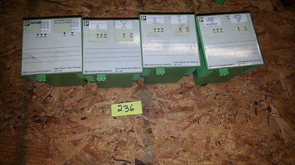 PHOENIX CONTACT 2719357 USED IBS STME 24 BK-FT-T BUS TERMINAL ... each