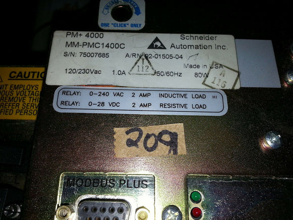 Modicon MM-PMC1400C 92-01505-04
