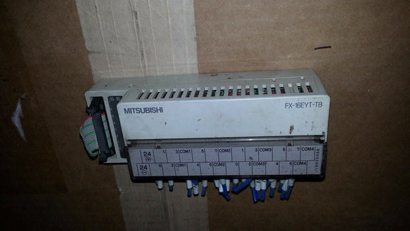 Mitsubishi FX-16EYT-TB I/O Block FX16ETB