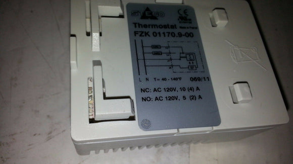 NIB STEGO FZK 01170.9-00 THERMOSTAT 40-140F 120V-AC