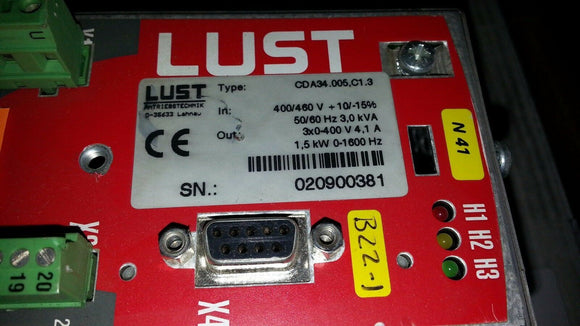 LUST Servo Driver cda34.005.c1.3