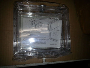 NIB Plastic Universal Thermostat Guard, Off-White 2E430A