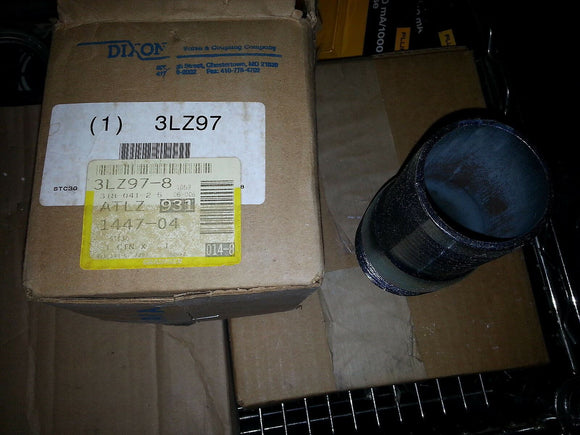 NIB Steel Combination Nipple with Straight Fitting 2-1/2