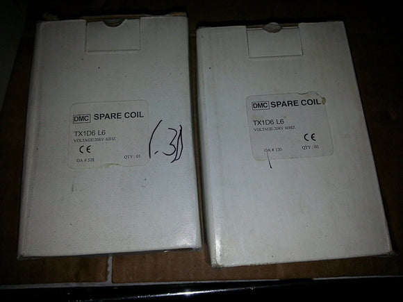 NIB DMC TX1D6L6 DANFOSS COIL 208 VAC ... EACH