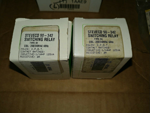 NIB White-Rodgers Relay, Switching - 90-342 ... EACH