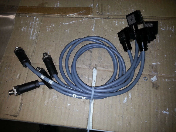 PARKER 4-PIN TO VALVE CONNECTOR CABLE AS IN PICTURE TC-ER E79496 .. EACH