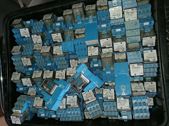 FINDER 9902.9024.99 EMC Suppression Diode Module 6-24VDC Green LED ..each ,,