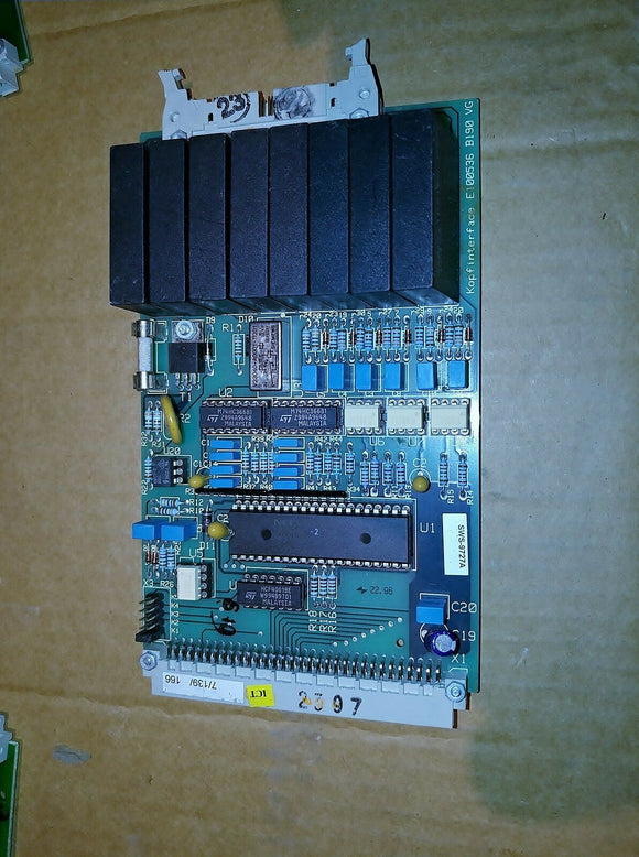 NNB EMHART KOPFINTERFACE POWER BOARD E100536 B190 VG CNC