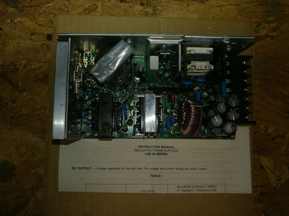 NIB Lambda LSS-39-6 I/P 110VAC 0/P 6V 25A Power Supply