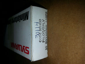 NIB SYLVANIA PILOT TPLY  30114 LENSES 321630 ......BOX OF 10/ ORDER