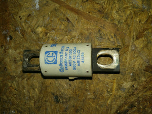 FERRAZ A050F300 PROTISTOR FUSE 300 AMP 500 VOLT
