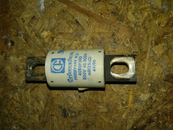 FERRAZ A050F300 PROTISTOR FUSE 300 AMP 500 VOLT