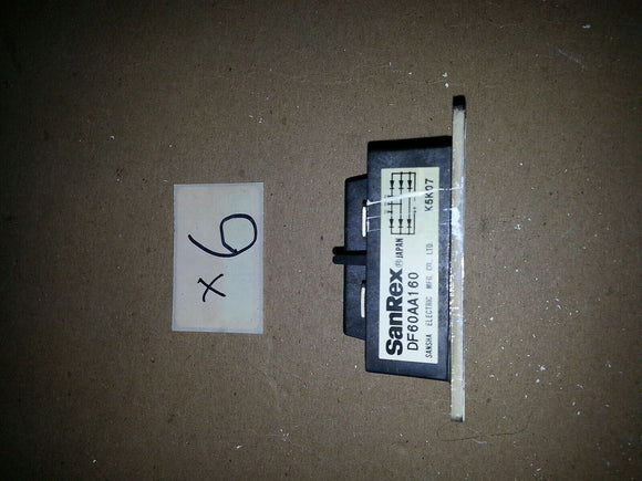 SANREX MPN:DF60AA160 Encapsulation:MODULE ..USA ... EACH