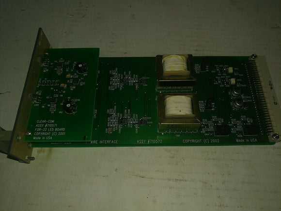 CLEAR COM 710571 FOR-22 LED BOARD