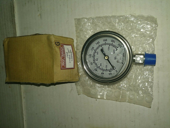 NIB MARSH Gauge Severe Service J7854P 2.5