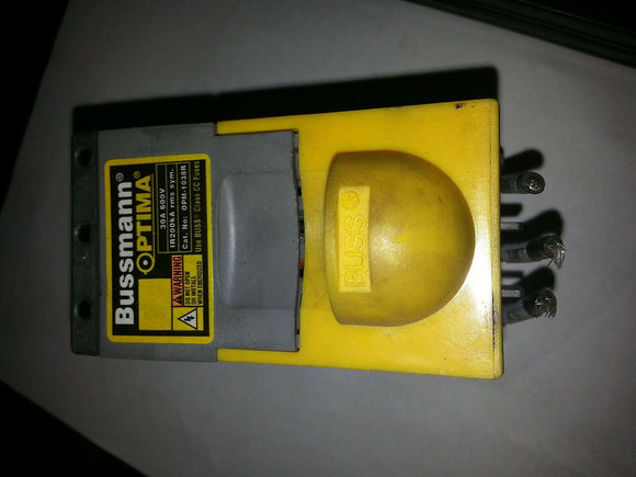 BUSSMANN BUSS FUSE HOLDER OPM-1038R 30A 600V