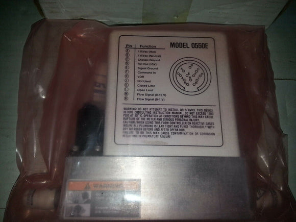 MFRB BROOKS MASS FLOW CONTROLLER 0550E N2 30 SLM .. EACH