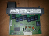 ALLEN-BRADLEY SLC 500 OUTPUT MODULE 1746-OX8 SER A ...AS IN PHOTO