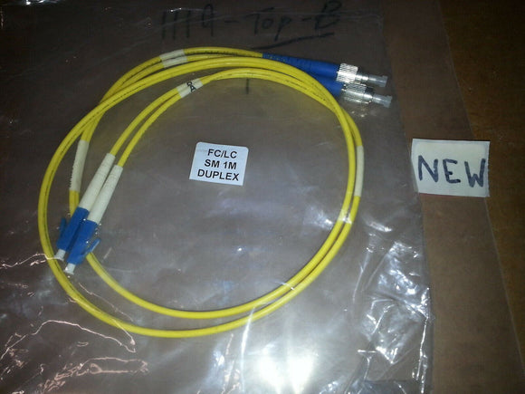 FIBER OPTIC CABLE FC/LC SM 1M DUPLEX 1M