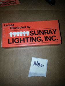 SUNRAY LIGHTING LAMP BULB. 24E1  1 PACK 0F 10
