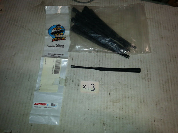TUF DUCK PORTABLE ANTENA EXE9025SM ANTENEX ....EACH ANTENA