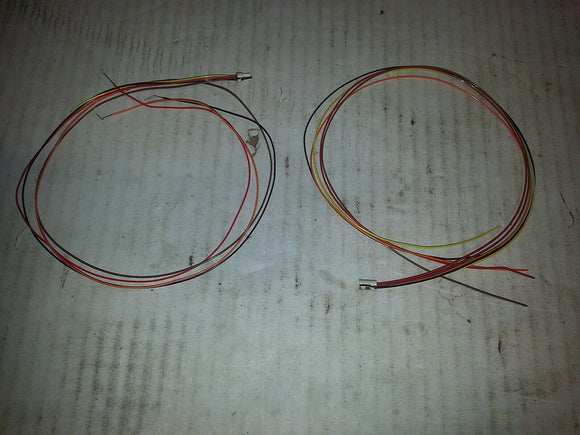 CONNECTOR SET OF ONE EACH MALE:FEMALE 3-WIRE 3 KS-39542 LOW POWER ..AS IN PICTUR