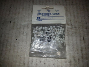 TELEMECANIQUE DZ5-CE005 MM0.5 AWG 22 100/PK FERRULE