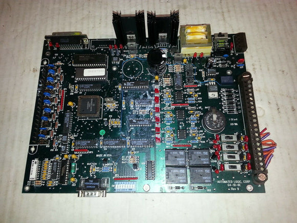 AUTOMATED LOGIC G4-10-6E REV 9 board only as in picture