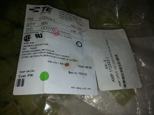TE 172333-1 12337D H6-3 AMP 12POS. 163" FEM CONN ROHS  ..EACH CONNECTOR