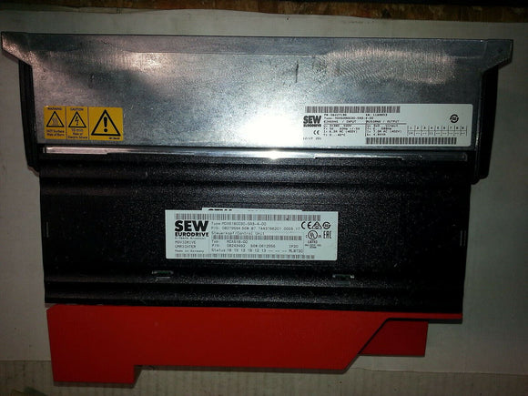SEW EURODRIVE MDX61B0030-5A3-4-00 missing front cover (red in picture)